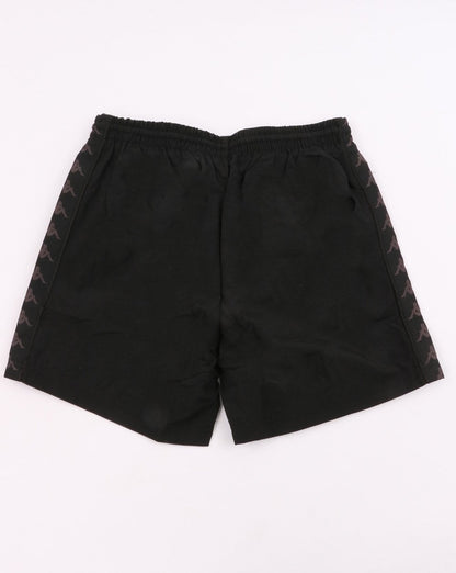Kappa Banda Coney Badeshorts Schwarz/Weiß
