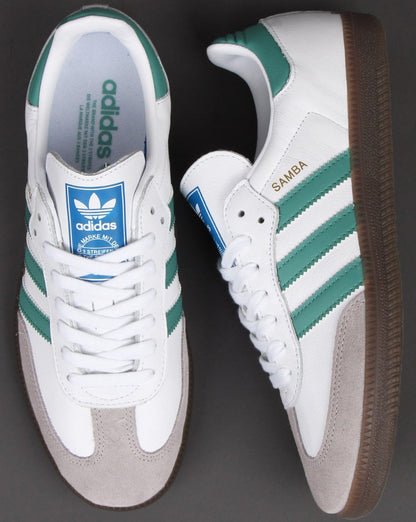 Adidas Samba Og Sneaker Weiß/Hellgrün