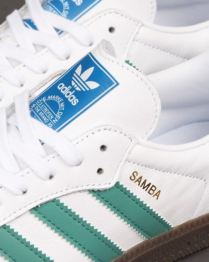 Adidas Samba Og Sneaker Weiß/Hellgrün
