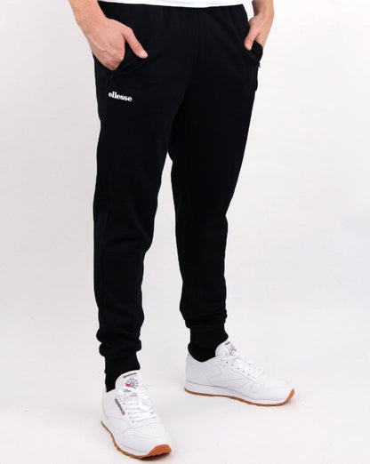 Ellesse – Rimini Poly-Trainingshose in Schwarz