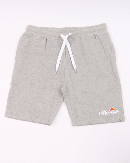 Ellesse – Lounge-Shorts in Graumeliert