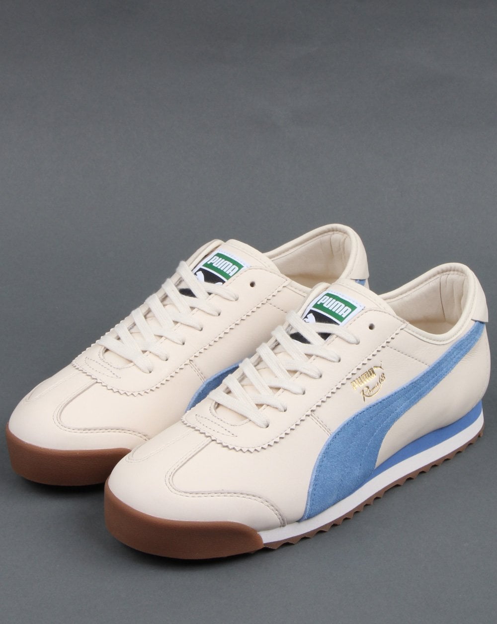 Puma Roma 68 Og Trainer Whisper White - blau
