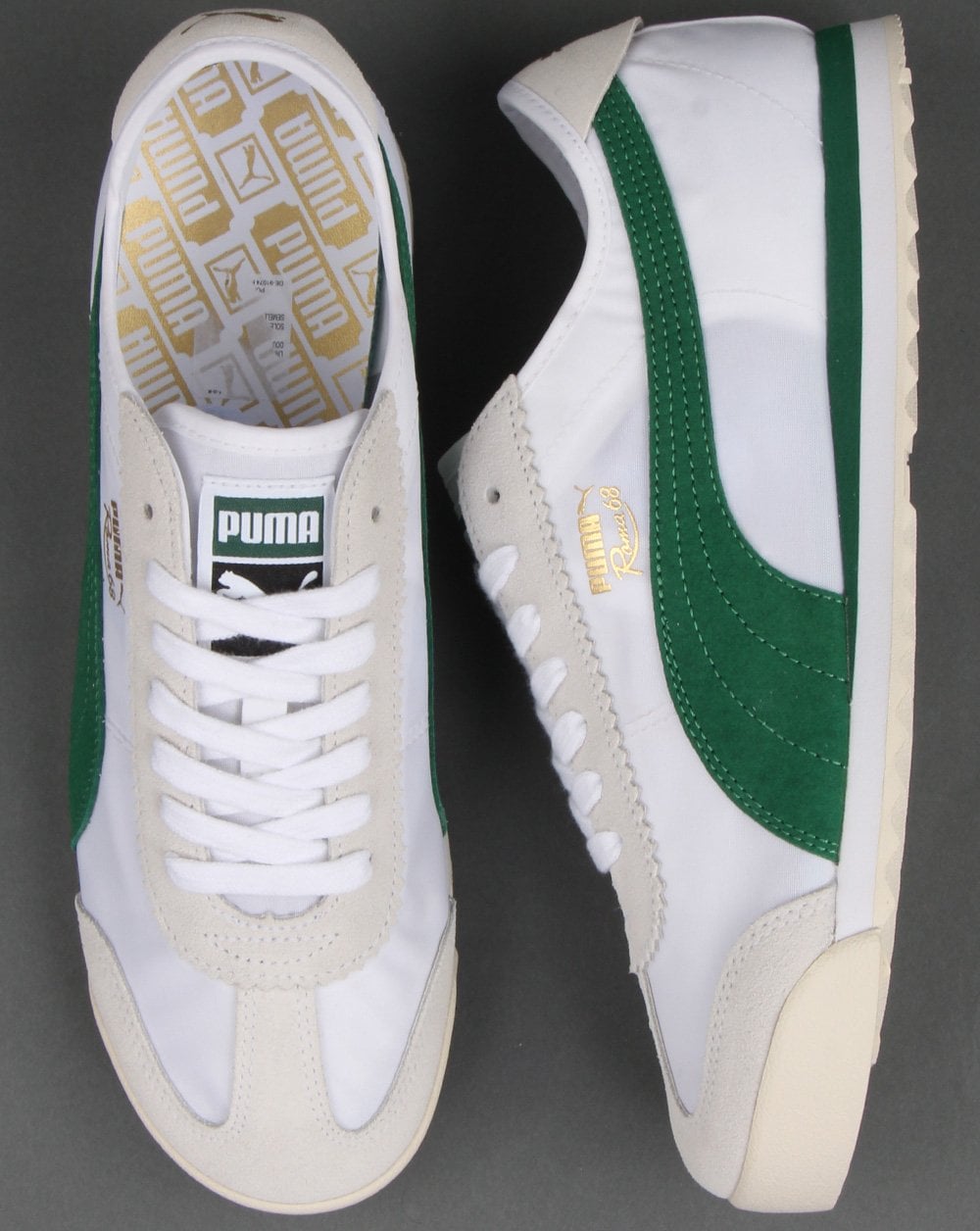 Puma Roma 68 Trainer Weiß/Grün