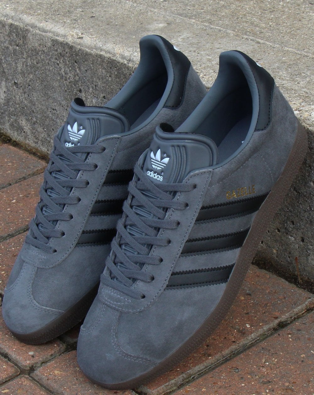 Adidas Gazelle Sneakers Grau/Schwarz
