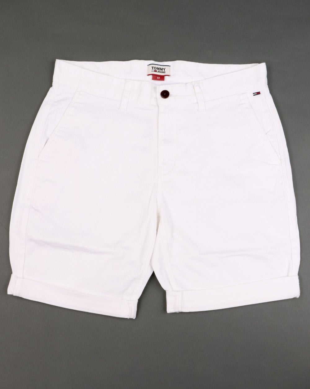 Tommy Hilfiger Chino-Shorts Weiß