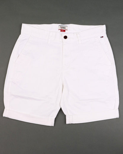 Tommy Hilfiger Chino-Shorts Weiß