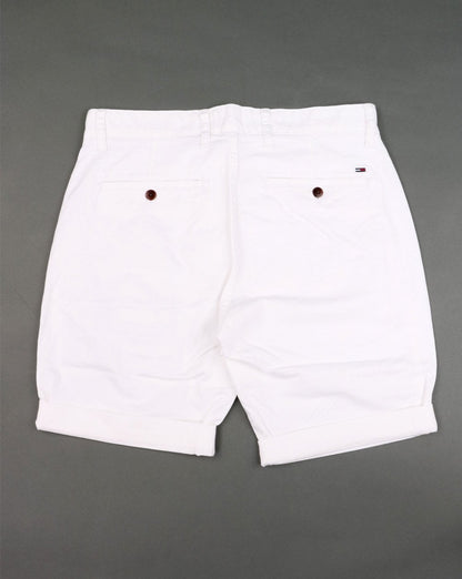 Tommy Hilfiger Chino-Shorts Weiß