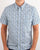 Pretty Green Ava Print Shirt Blue