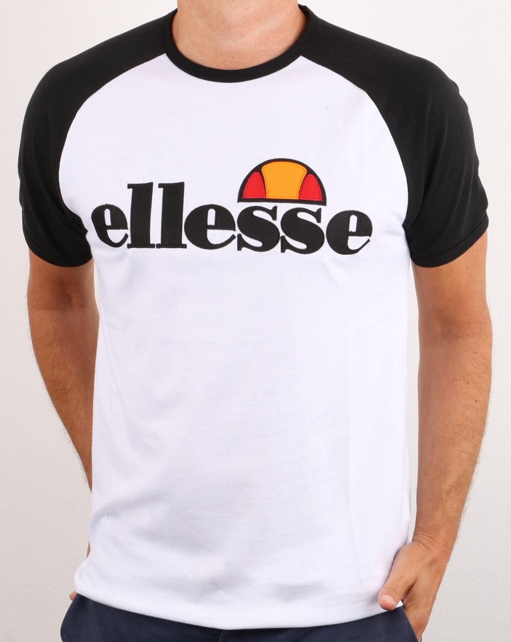 Ellesse Piave T-Shirt Weiß/Schwarz
