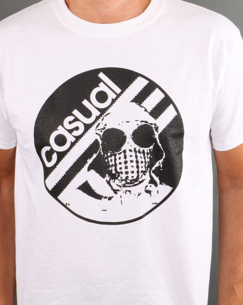 Lässiges T-Shirt Weiß