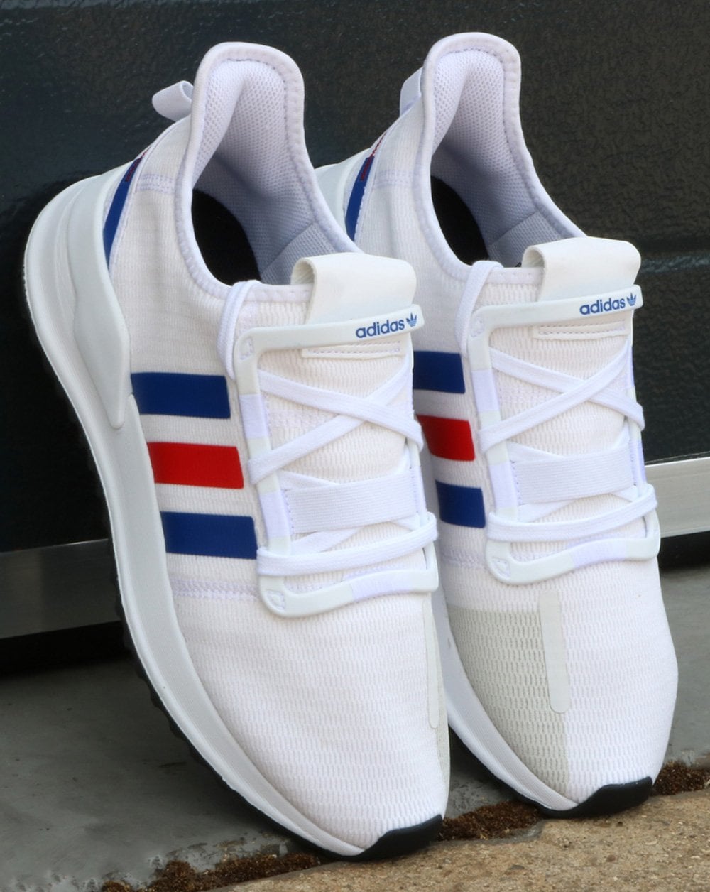 Adidas U_path Run Turnschuhe Weiß/Royalblau/Rot