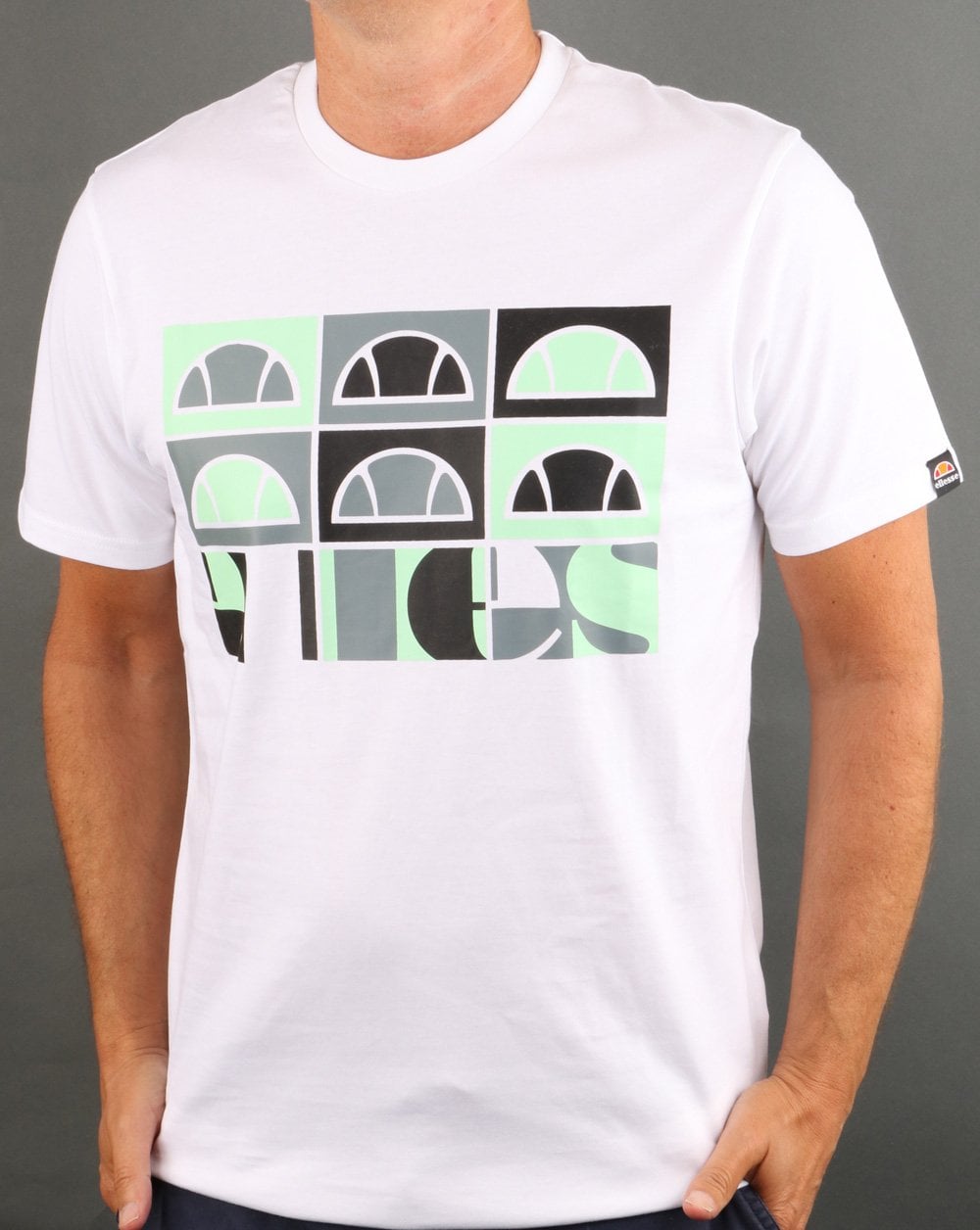 Ellesse – Nahill – T-Shirt in Weiß