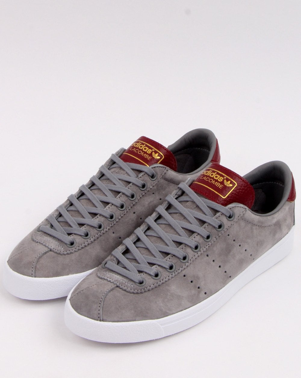 Adidas Lacombe Sneakers Grau/Burgund