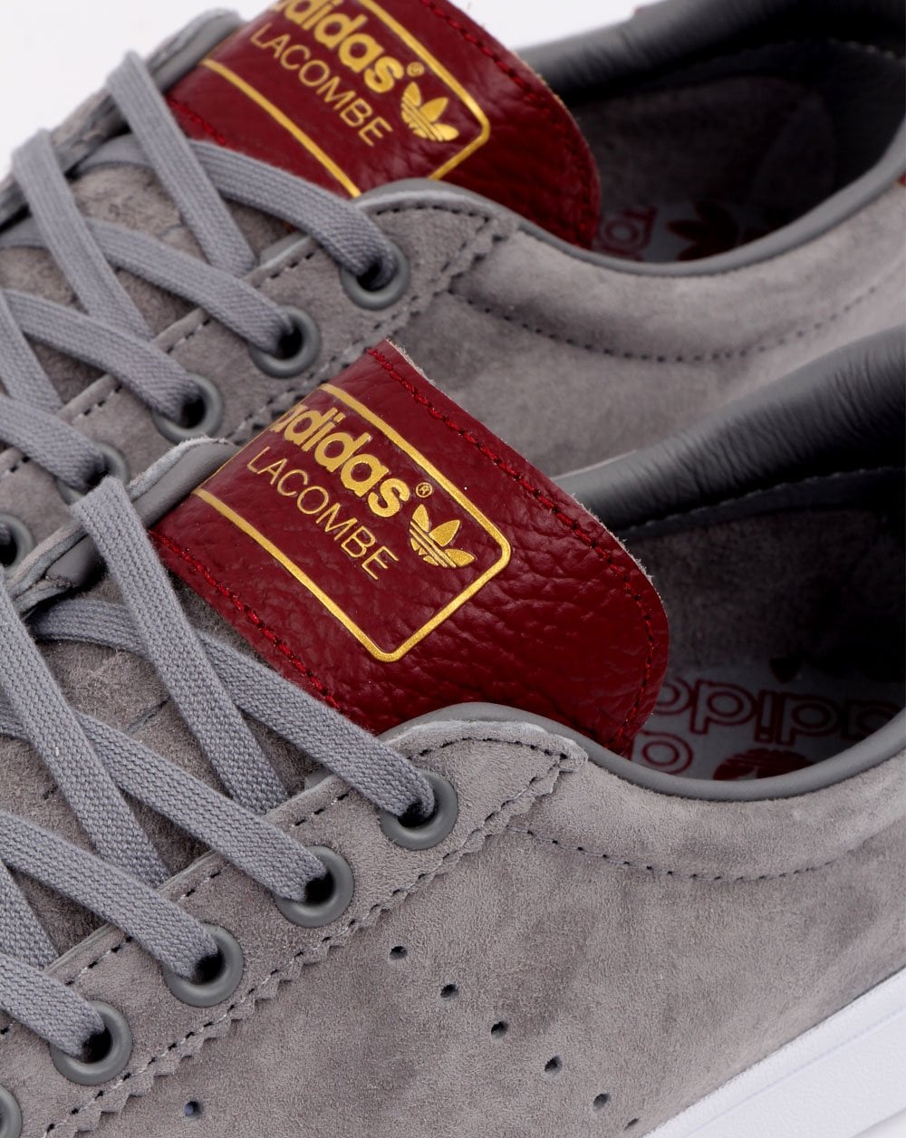 Adidas Lacombe Sneakers Grau/Burgund