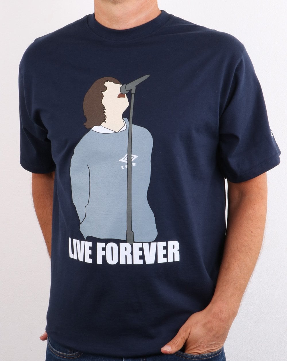 Live Forever 1996 T-shirt Navy
