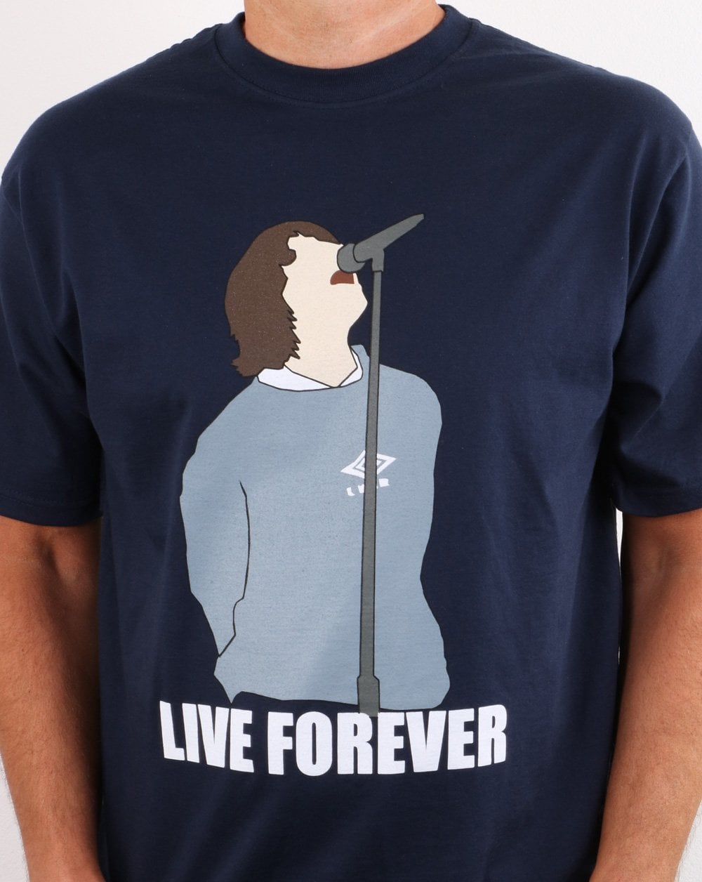 Live Forever 1996 T-shirt Navy