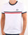 Sergio Tacchini Supermac T-shirt White/red/navy