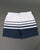 Ellesse Striped Swim Shorts White/Navy