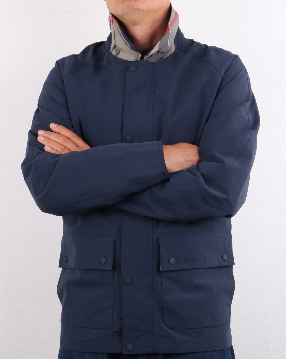 Barbour Sello Jacke Marineblau