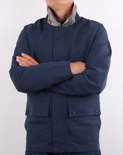 Barbour Sello Jacke Marineblau