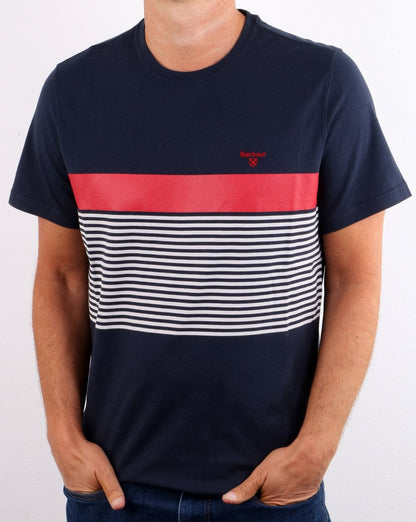 Barbour Braeside T-Shirt Marineblau
