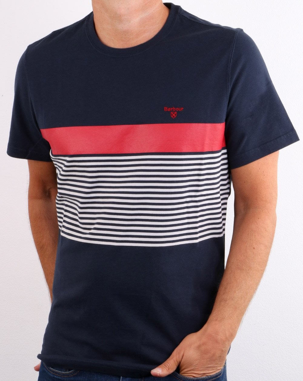 Barbour Braeside T-Shirt Marineblau