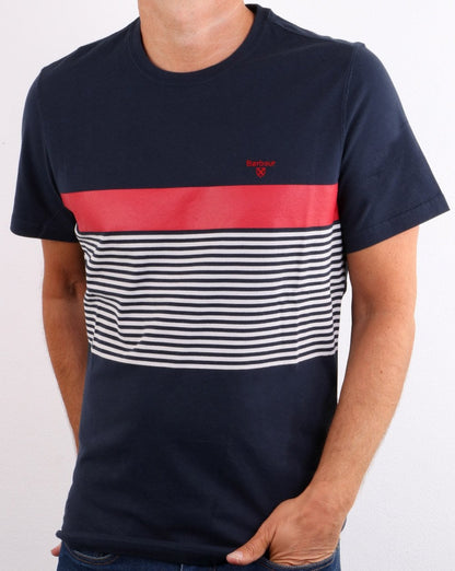 Barbour Braeside T-Shirt Marineblau
