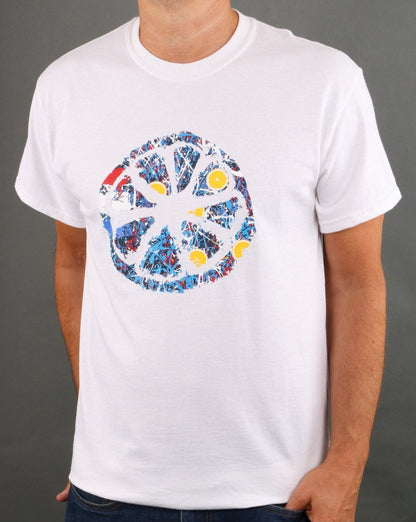 80s Casuals - Jackson Roses Nr. 5 T-Shirt Weiß