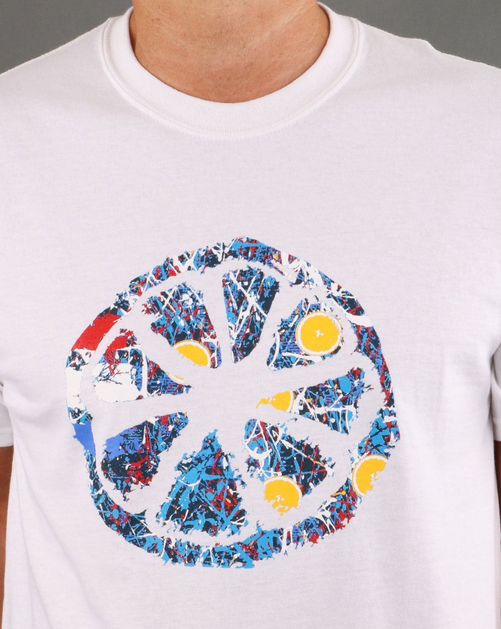 80s Casuals - Jackson Roses Nr. 5 T-Shirt Weiß