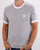 Adidas Originals 3 Stripes T Shirt Grey
