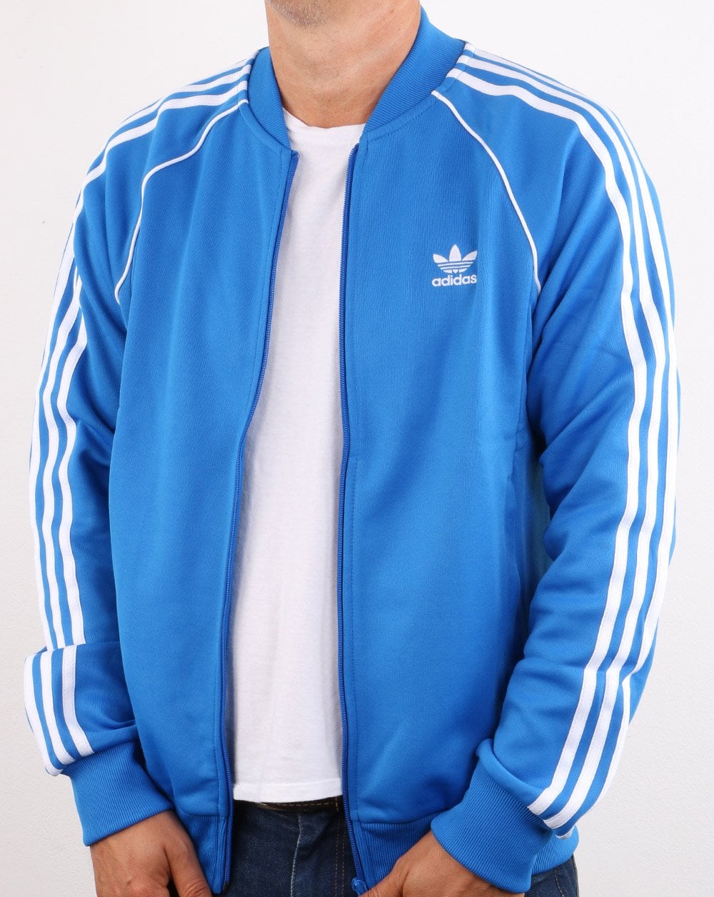 Adidas Originals Superstar Track Top Bluebird