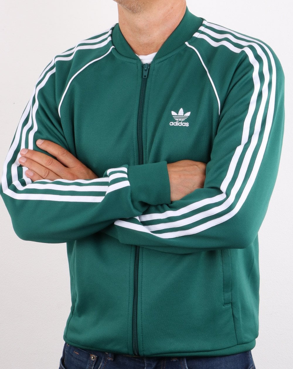 Adidas Originals Superstar Track Top Noble Green