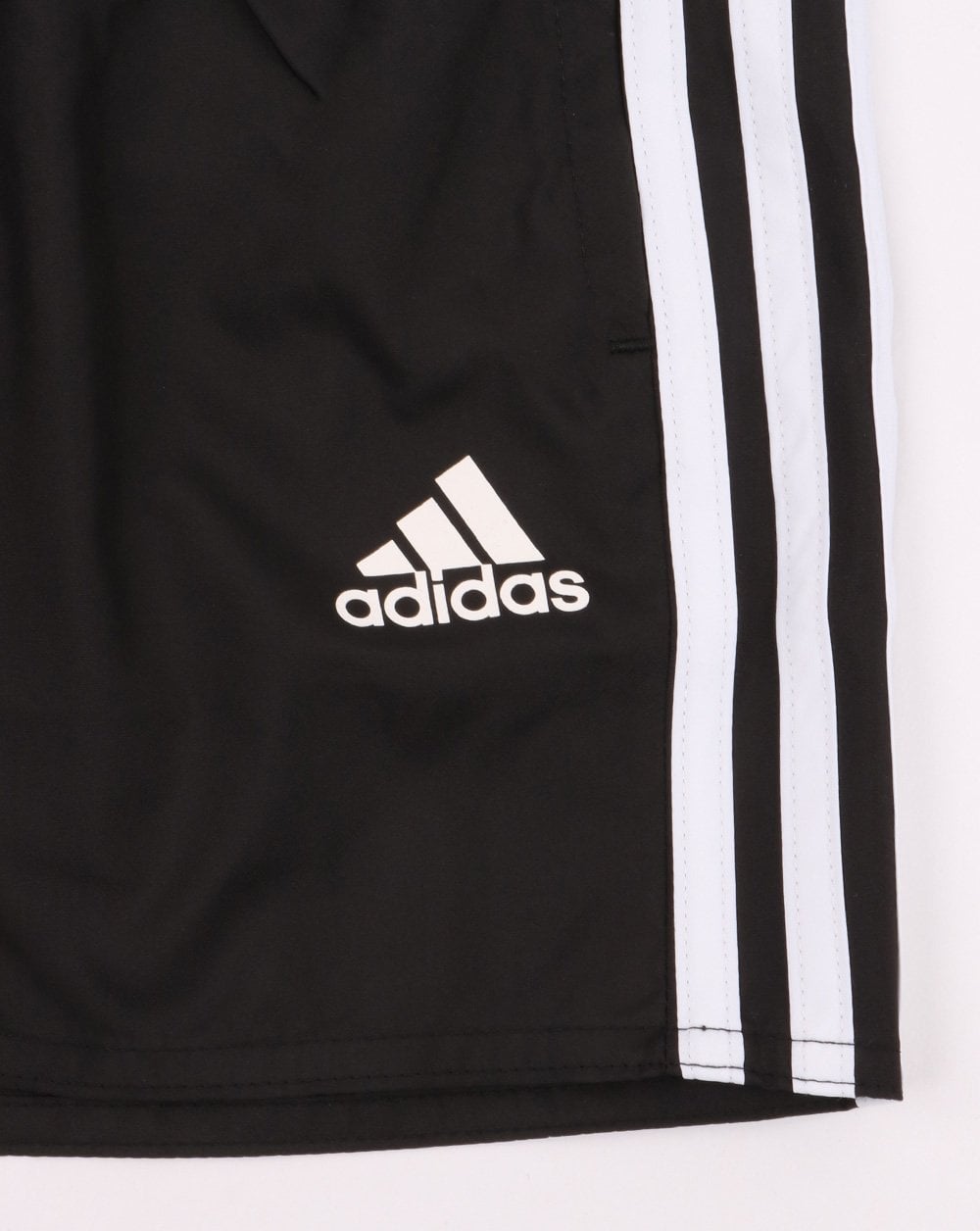 Adidas Originals 3 Stripe Swim Shorts Black