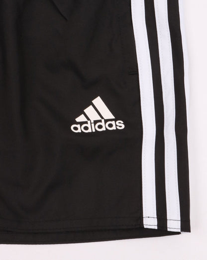 Adidas Originals – Schwarze Badeshorts mit 3 Streifen