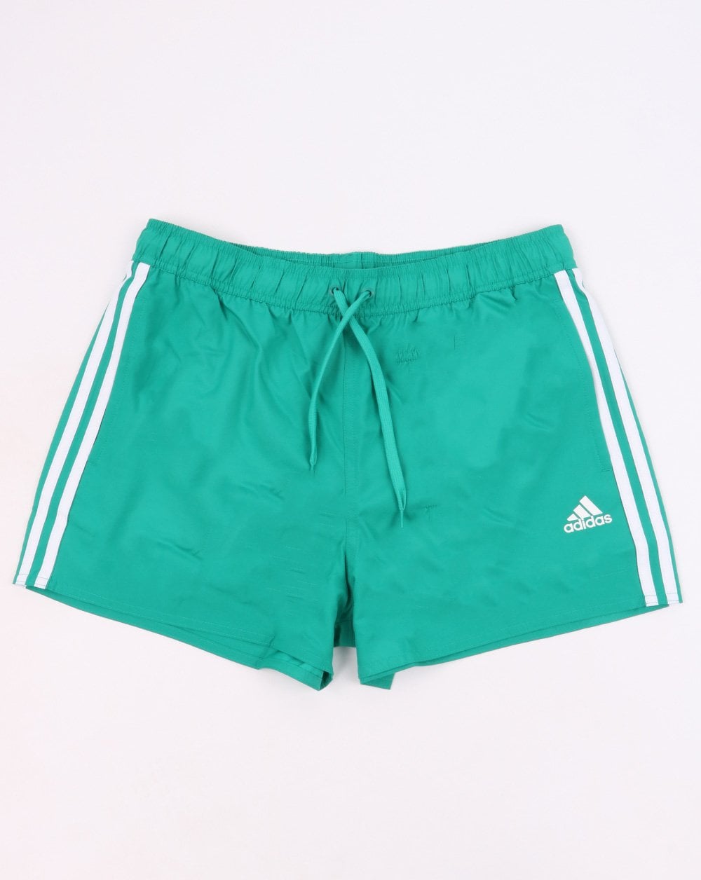 Adidas Originals – Badeshorts mit 3 Streifen, Glory Green