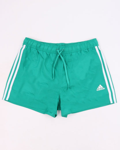 Adidas Originals – Badeshorts mit 3 Streifen, Glory Green