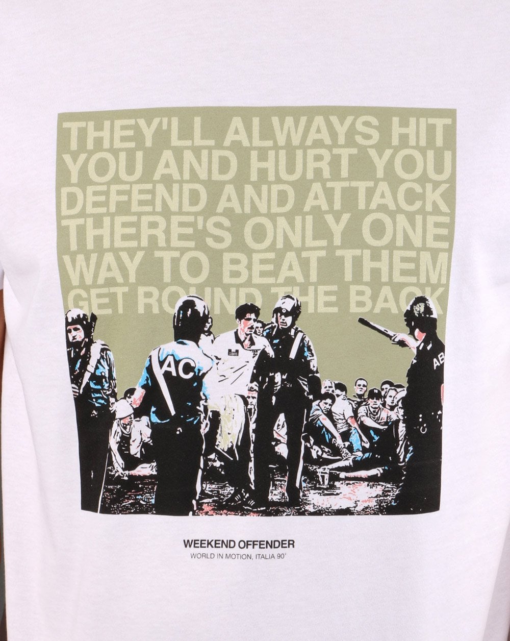 Weekend Offender Fans T-Shirt Weiß