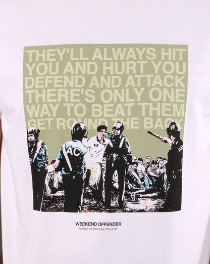 Weekend Offender Fans T-Shirt Weiß