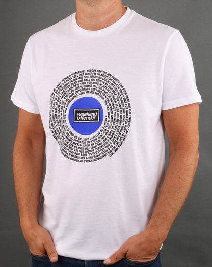 Weekend Offender Supersonic T-Shirt Weiß