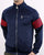 Fila Vintage 5 Stripe Track Top Navy/red