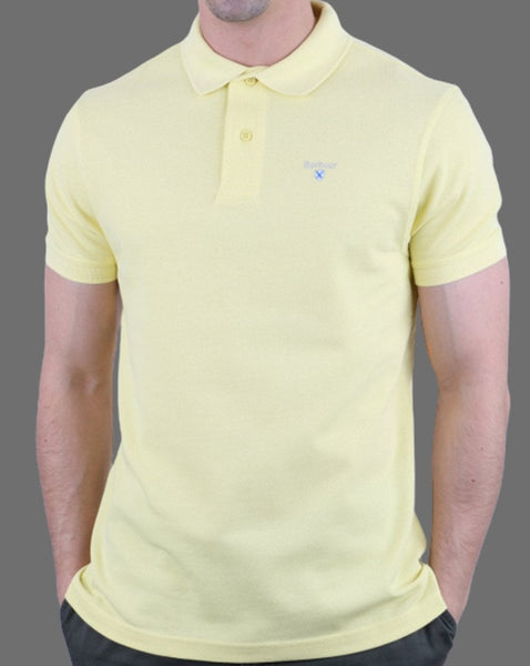 Barbour Sports Polo Yellow