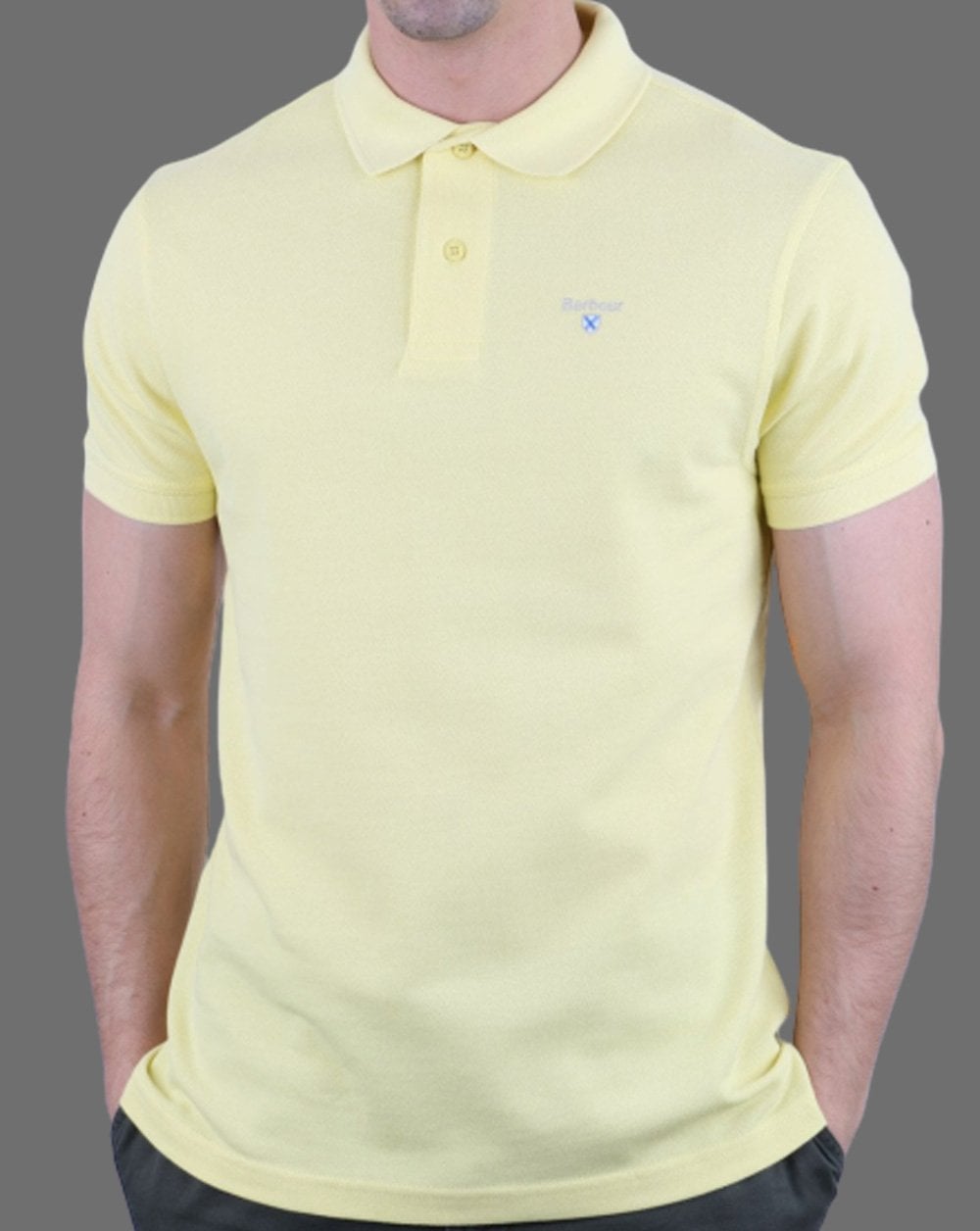 Barbour Sports Polo Yellow