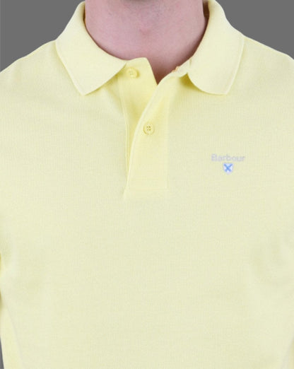 Barbour Sportpolo Gelb
