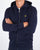 Lyle And Scott Zip Through Hoodie Navy