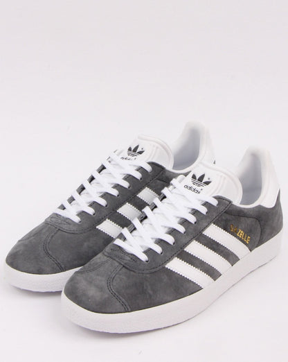 Adidas Gazelle Sneakers Dunkelgrau/Weiß
