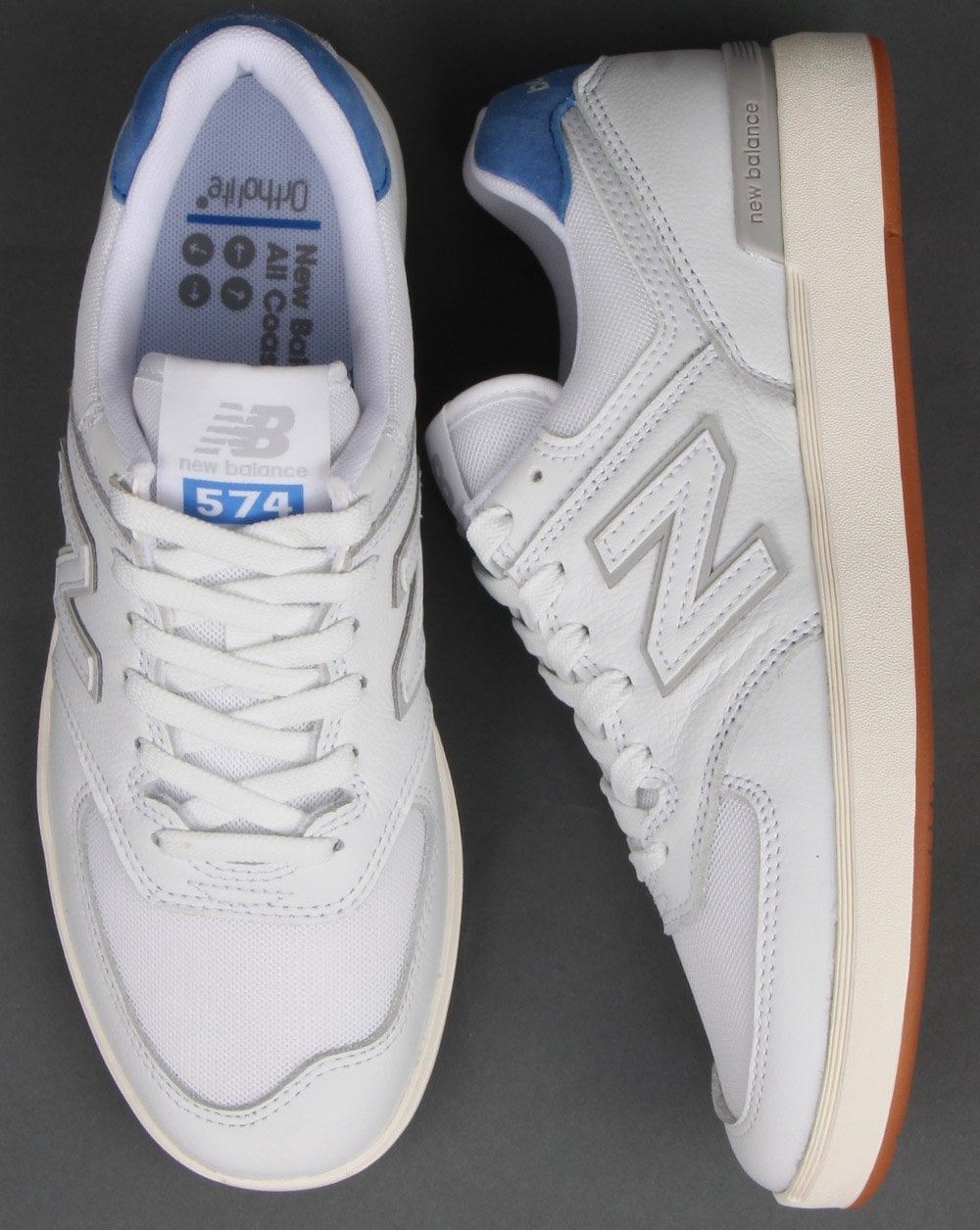 New Balance AM574 Trainers White