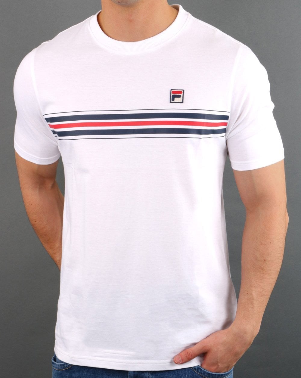Fila Vintage Icon T Shirt White