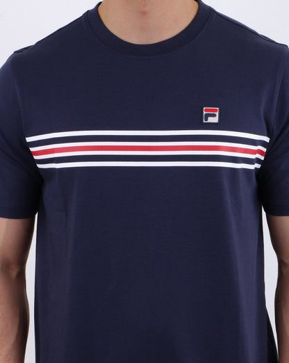 Fila Vintage Icon T-Shirt Marineblau