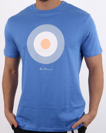 Ben Sherman Target T-Shirt Blau