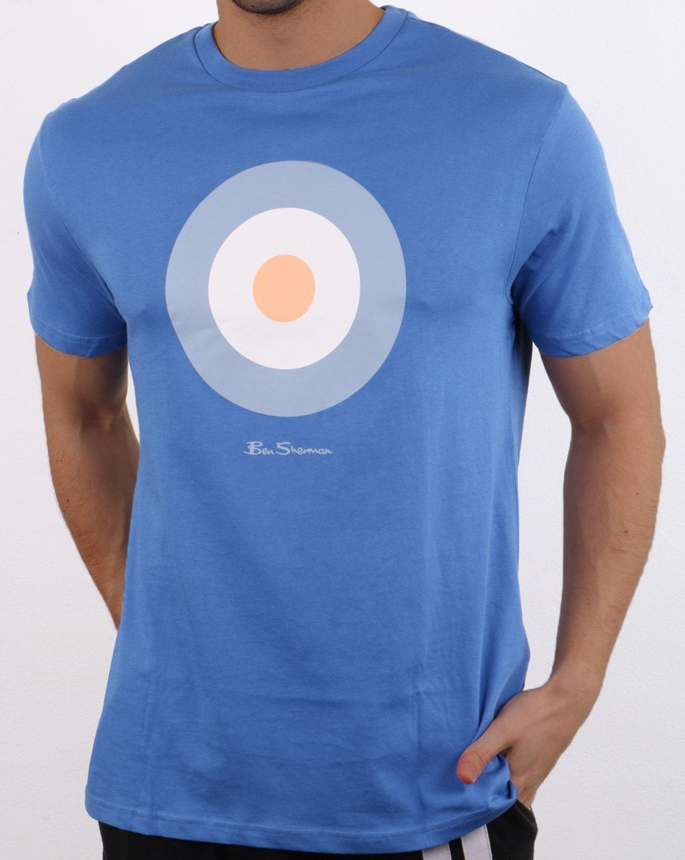 Ben Sherman Target T-Shirt Blau